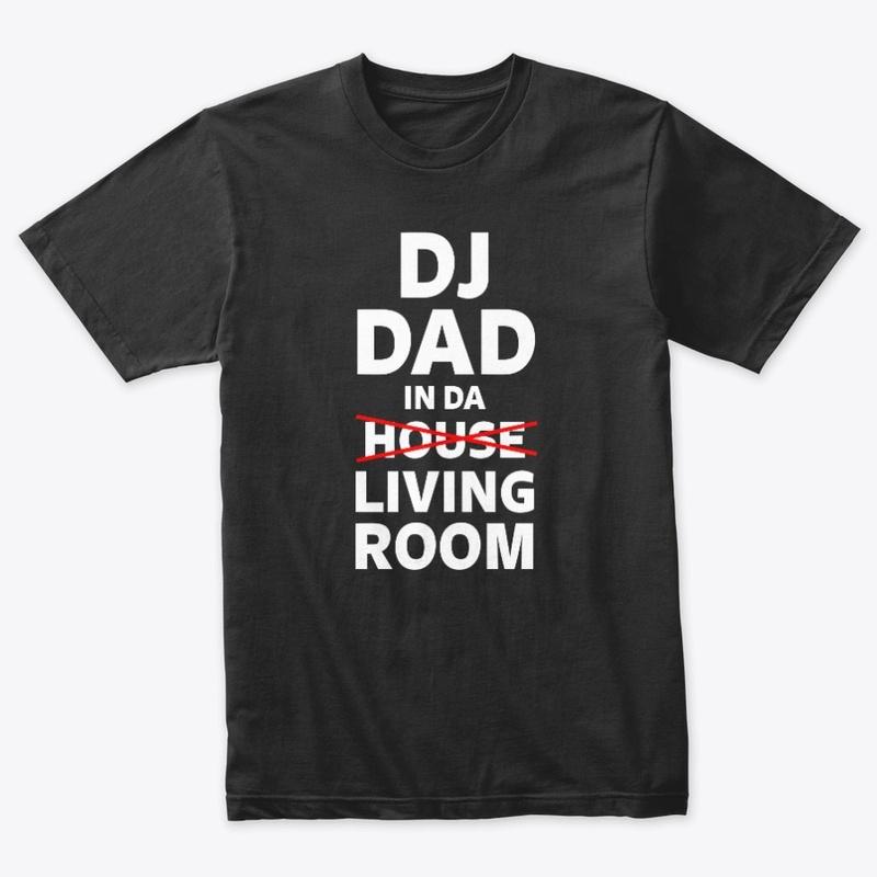 DJ Dad Black T-Shirt